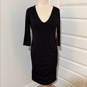 See You Monday Los Angeles Maternity Dress Color Black Size XL NWT